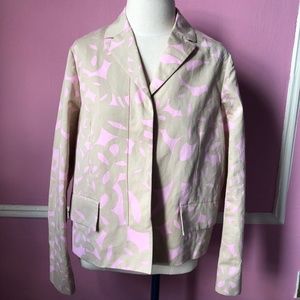 MARNI Ceramic Danna Drill pink&beige blazer